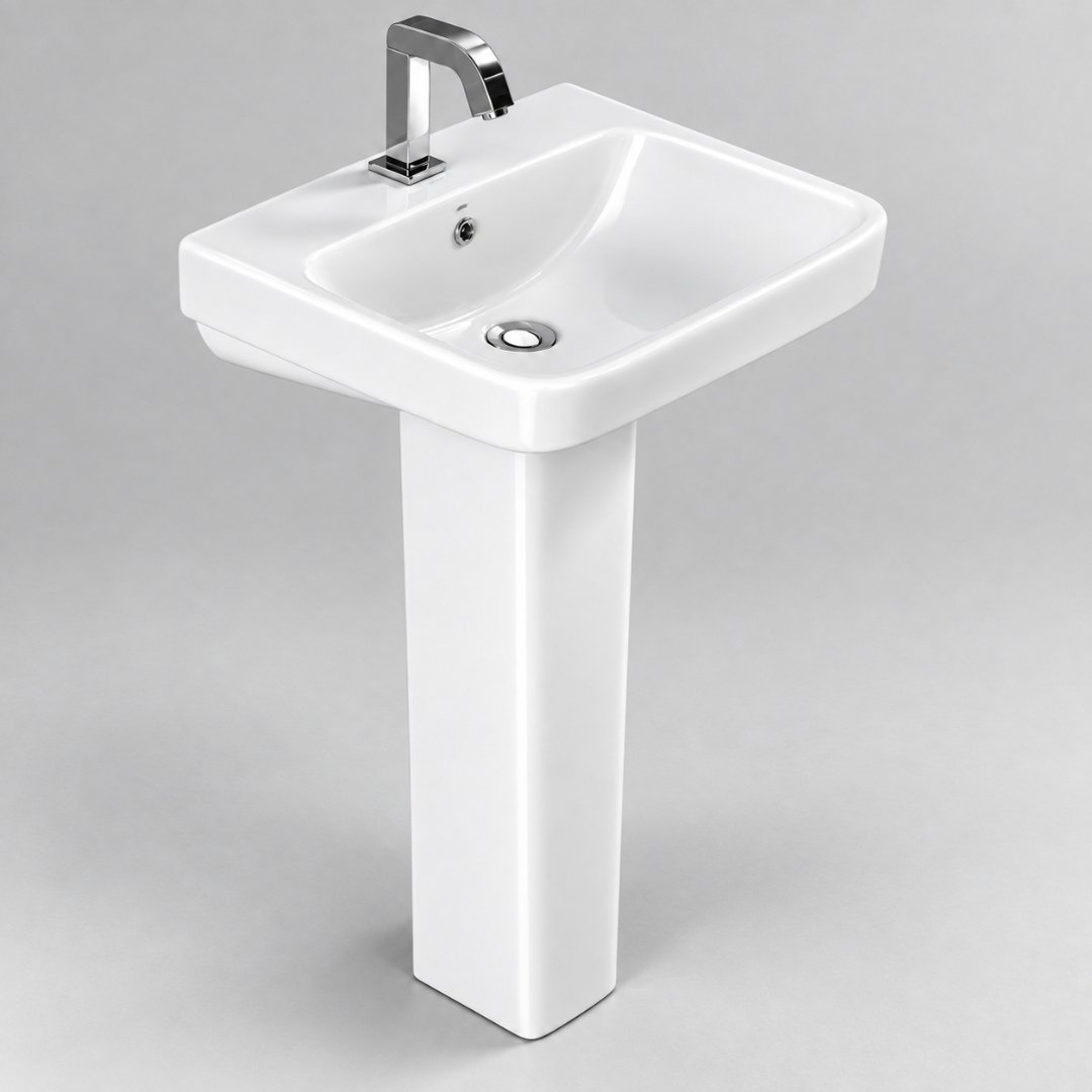 Sonet FABIYA, washbasin with pedestal (view 2)